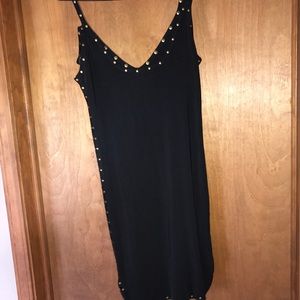 Tight little black dress